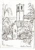 83 - Fayence - Carte Portefeuille - Eglise - Illustration Christine Breson - Fayence