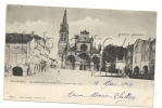 Bazas (33) : La Place De La Cathédrale Saint-Jean En 1902 (animée). - Bazas