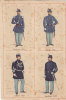 GUARDIE DI P.S. /  Uniformi Del Corpo(dal 1852 Al 1880) _ Editrice Universale Di M.B.C. - Roma - Polizei - Gendarmerie