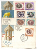 BOL1498 - POLONIA, Olimpiadi Di Melbourne N. 871/877 Su FDC - FDC