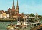 Regensburg / Donau - Donauhafen Mit Blick Auf Dom St Peter - Regensburg