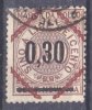 1871 _ Marca Da Bollo Per Cambiale - Centesimi 90 Sovrastampato 30 - Fiscali