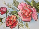 CPA: En Chromo Avec Des Points Brillants: Fête-voeux-bonne Fête Maman-des Roses. - Día De La Madre