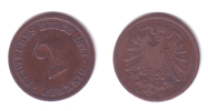 Germany 2 Pfennig 1873 D - 2 Pfennig