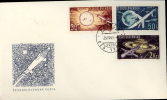 CZECHOSLOVAKIA CESKOSLOVENSKO CZECH 1963  FDC SPACE EXPLORATION #2 - Europa