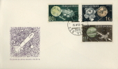 CZECHOSLOVAKIA CESKOSLOVENSKO CZECH 1963  FDC SPACE EXPLORATION #1 - Europa