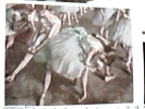 EDGAR DEGAS BALLO  BALLERINE ALL´OPERA NEL  RIDOTTO  N1970 DS14879 - Baile