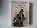 Ancien Et Rare CONTES DU LUNDI Alphonse Daudet Hachette Jacquette Papier Illustrations Jean Reschofsky - Bibliotheque De La Jeunesse