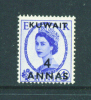 KUWAIT  -  1952  4a On 4d  Mounted Mint As Scan - Koweït