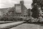 AK Oberhausen Rhld. Rathaus Im Frühjahr Bäume Sw Um 1960 - Oberhausen