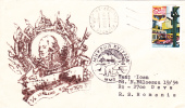 BEARS,OURS,SHIP  EXPEDITION  1979 VERY RARE OBLITERATION ON  COVER RUSSIA TO ROMANIA. - Bären