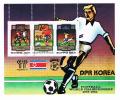 NOORD KOREA  WK VOETBAL  ARGENTINA 1978  ESPANA  1982  - 1980  GESTEMPELD  BLOK - 1982 – Espagne