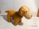 JOUET ANCIEN / CHIEN EN PELUCHE LONG 33 CM / DANS L ETAT - Cuddly Toys