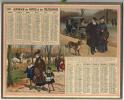 ALMANACH DES POSTES ET DES TELEGRAPHES 1917  - Au Bois De Boulogne à Paris - Tamaño Grande : 1901-20