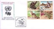 UN Wien - Mi-Nr 357/360 FDC (B846) - FDC