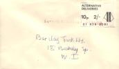 Großbritannien / United Kingdom - 1971 Streikpost / Strike Mail Authorised Service (B858) - Briefe U. Dokumente