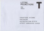 France - Enveloppe Réponse T Neuve - Chauffage Aterno. - Cards/T Return Covers