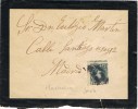 6732. Carta MARCUERA (Soria) 1901. Carteria Oficial Tipo II - Covers & Documents