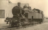 LOCOMOTIVE A VAPEUR Carte Photo Machine Tender Trains De Marchandises Cdf Ceinture De Paris - Equipment