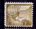 Canal Zone 1958 7 Cent  Air Mail Issue #C28 MH - Kanaalzone