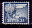 Canal Zone 1958 35 Cent  Air Mail Issue #C31 MH - Zona Del Canale / Canal Zone