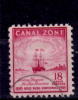 Canal Zone 1949 18 Cent  Departure For San Fransisco Issue #145 - Zona Del Canal
