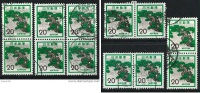 ● JAPAN 1971 / 72 - Pino - N.° 1034 Usati  - Cat. ? € - Lotto N. 109 /10 - Used Stamps