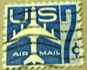 USA 1958 Airmail 7c - Used - Other & Unclassified