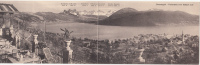 CPA -20909-  Suisse - Oberägeri - Terrasse Hôtel Gütsch (carte Double) - Oberägeri