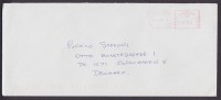 Canada VANCOUVER Meter Stamp 2000 Cover To Denmark - Briefe U. Dokumente