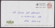 Denmark FAXE Bryggeri Brewery KØBENHAVN 1978 ZOO Slogan Cancel Cover To RØNNE Bornholm (Cz. Slania) - Cartas & Documentos