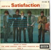 DISQUE 45 T Vinyle THE ROLLING STONES J Can´t Get No Satisfaction Grown Up Wrong The Under Susie ( Photo FOURNIER ) - Rock