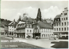 „Greiz -Puschkinplatz“  Um 1970/1980 Ansichtskarte,  Ungebrauchte Karte - Greiz