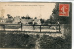 CPA 45 ENVIRONS DE PUISEAUX AULNAY LA RIVIERE PANORAMA 1911 Rare - Puiseaux