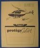 PROTEGE CAHIER - ALOUETTE - ERBE - HELICOPTERE - MESURE POUR LIQUIDES - MESURES DE CAPACITE EN BOIS - 3 SCANS - Protège-cahiers