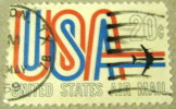 USA 1968 Airmail Airplane 20c  - Used - Altri & Non Classificati