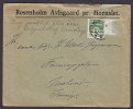 Denmark ROSENHOLM AVLSGAARD Pr. HORNSLET 1926 Cover To MALMØ Sweden - Brieven En Documenten