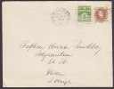 Denmark TMS Cds. KØBENHAVN Ø. 1931 Cover To HVEN Sweden Chr. X. & Wellenlinien Stamps - Brieven En Documenten