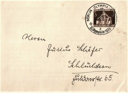 Deutsches Reich - Postkarte Gebraucht / Postcard Used (B890) - Zomer 1936: Berlijn