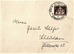 Deutsches Reich - Postkarte Gebraucht / Postcard Used (B890) - Summer 1936: Berlin
