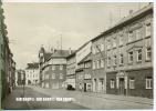 „ Pössneck, Neustädter Strasse“  Um 1970/1980 Ansichtskarte,  Ungebrauchte Karte - Poessneck