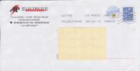 FRANCE, Entier Postal PAP, Repiqué AP Electricite, Agrément 809, Lot B2K/08U255, Saint-Raphael, 2010 - PAP : Sovrastampe Private