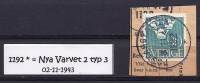 Postanstalten - 1192 * = NYA VARVET 2 Type 3  (08-11-1941). - Militaires