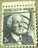 USA 1965 Frank Lloyd Wright 2c - Used - Otros & Sin Clasificación