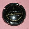 Capsule Champagne Feuillatte Nicolas, N° 45, (E De France Sous Le T) Or Et Noir, Cote 1.50 Euro; - Feuillate