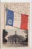 MONTCEAU-les-MINES - Hôtel De Ville - Fantaisie Avec Drapeau Français - - Montceau Les Mines