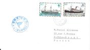 8153  Tn ENRICO - NAPOLI - PORT STANLEY - FALKLAND - Barcos Polares Y Rompehielos