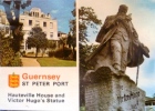 CP (GB-CI )Guernsey - St .Peter .Port - HauteVille & Victor Hugo Statue - Cotman - Color Series Jarrod .Norwich - Guernsey