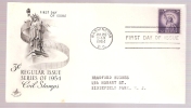 FDC Statue Of Liberty - 1954 - Scott # 1057c - 1951-1960