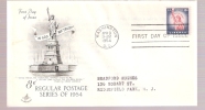 FDC Statue Of Liberty - Scott # 1041 - 1954 - 1951-1960